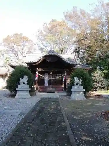 網戸神社の本殿