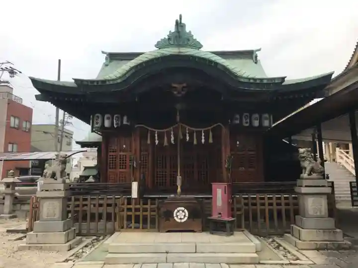 素盞男神社の本殿・本堂