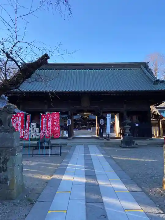 妻沼聖天山歓喜院の山門・神門