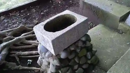 四社神社（正一位家宝稲荷神社）の手水舎