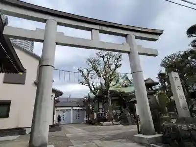 高木神社の鳥居