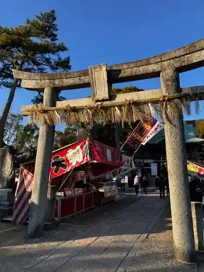 三津厳島神社の鳥居