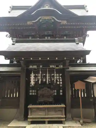 諏訪神社の本殿・本堂