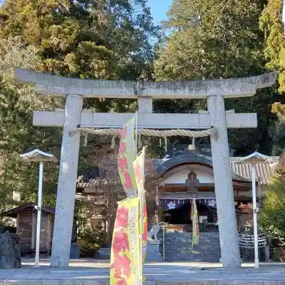 杉谷神社の鳥居