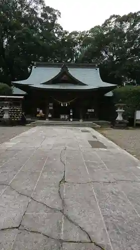 都萬神社の本殿・本堂