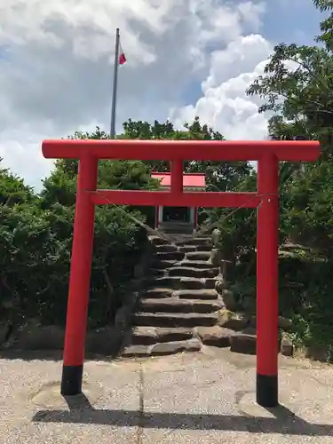 塰泊えびす神社の鳥居