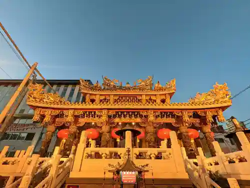 横濱関帝廟の本殿・本堂