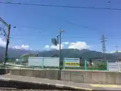 穂高神社本宮の周辺