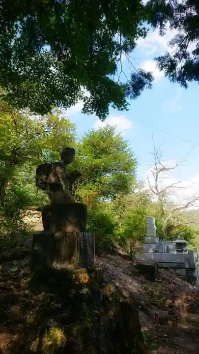 岐阜稲荷山本社の像