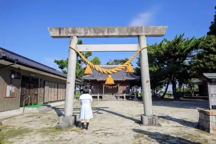 天神社(前庭天神社・院庭天神社)の鳥居
