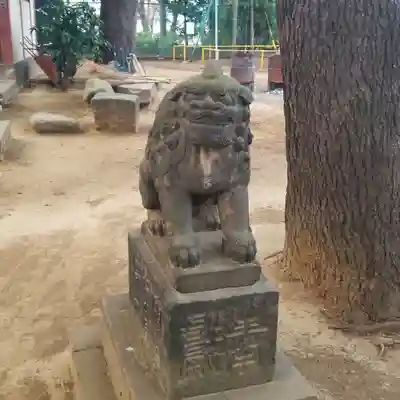 品川神社の狛犬