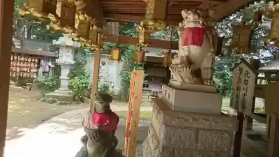 大宝八幡宮の狛犬