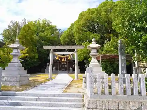 平手神明社の鳥居