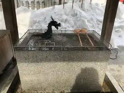 北海道神宮頓宮の手水舎
