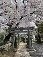 前原御嶽神社の鳥居