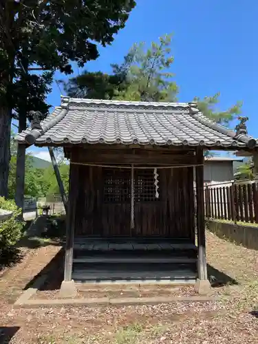 裏木神社の本殿・本堂