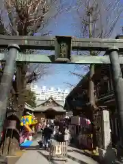 湯島天満宮の鳥居