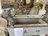 星置神社の手水舎