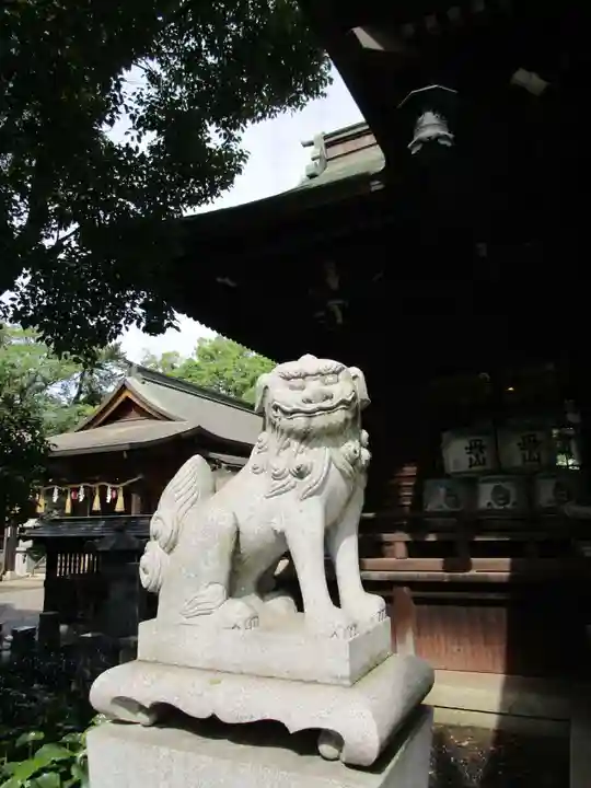 小倉祇園八坂神社の狛犬