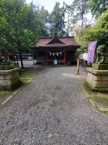 安住神社の本殿