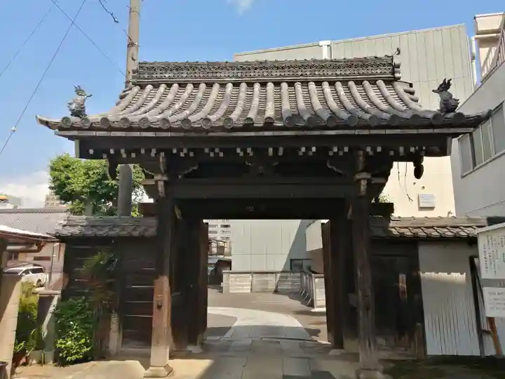 長栄寺の山門・神門