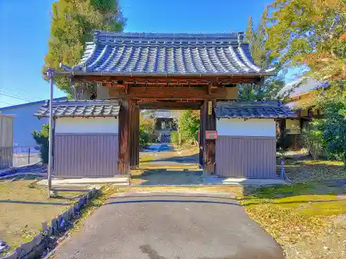 明照寺の山門・神門