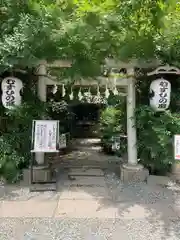 川越熊野神社の鳥居