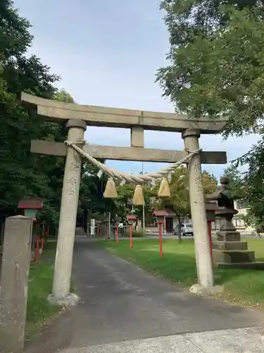 石狩八幡神社の鳥居