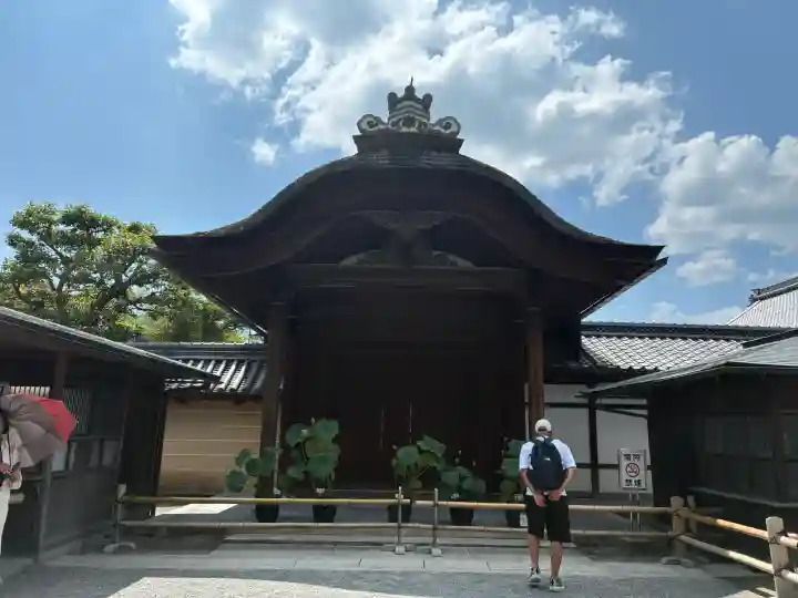 鹿苑寺(金閣寺)の山門・神門