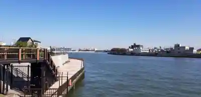 上平井天祖神社の周辺