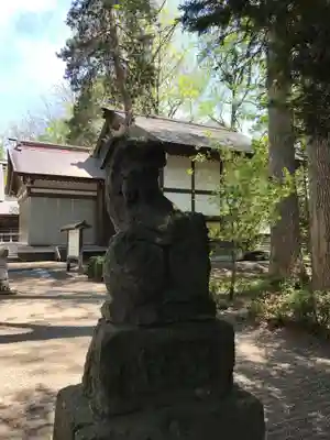 旭川神社の狛犬