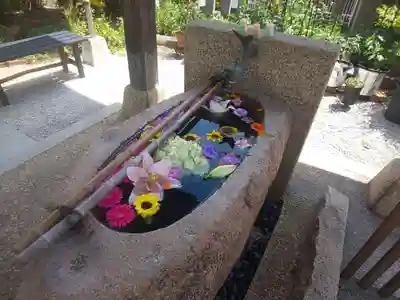 水堂須佐男神社の手水舎