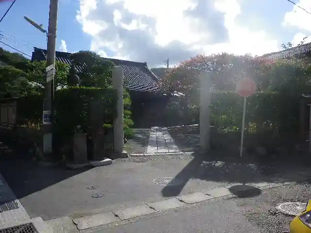 補陀洛寺の周辺