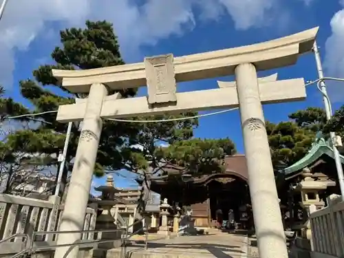 舞子六神社の鳥居