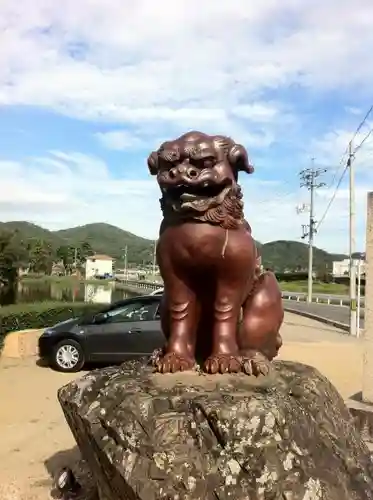 吉備津彦神社の狛犬