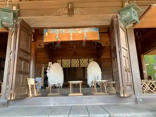 阿治古神社の本殿・本堂