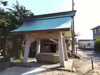 鍬神明宮の手水舎