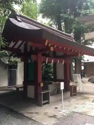日本橋日枝神社の手水舎