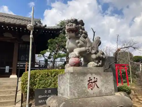 熊野神社の狛犬