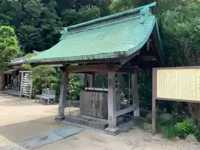 叶神社（東叶神社）の手水舎