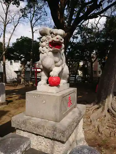 熊野神社の狛犬