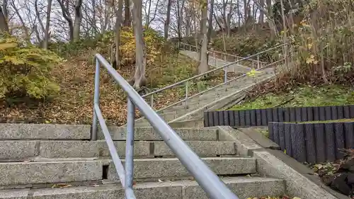 室蘭八幡宮の庭園