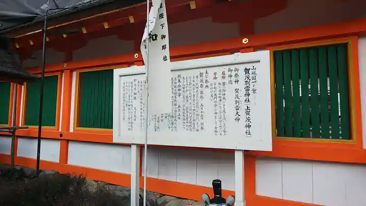 賀茂別雷神社(上賀茂神社)の歴史