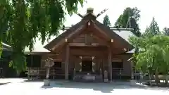 開成山大神宮の本殿