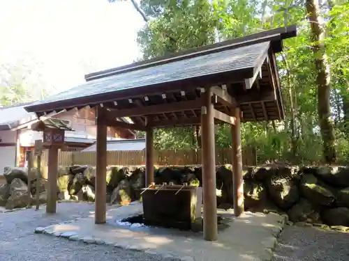 月讀宮（皇大神宮別宮）の手水舎