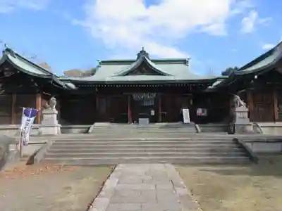 濃飛護國神社の本殿・本堂