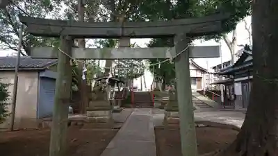 牟礼神明社の鳥居