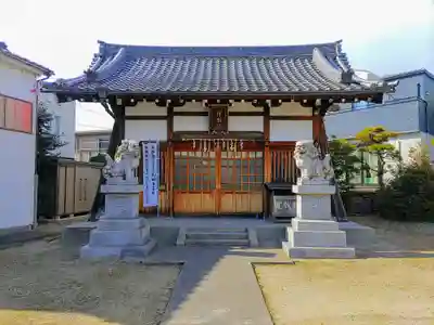 神明社（稲永）の本殿・本堂