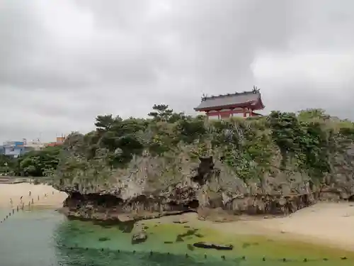 波上宮の景色