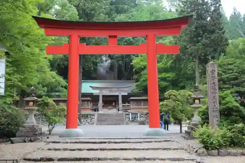 丹生川上神社（下社）の鳥居